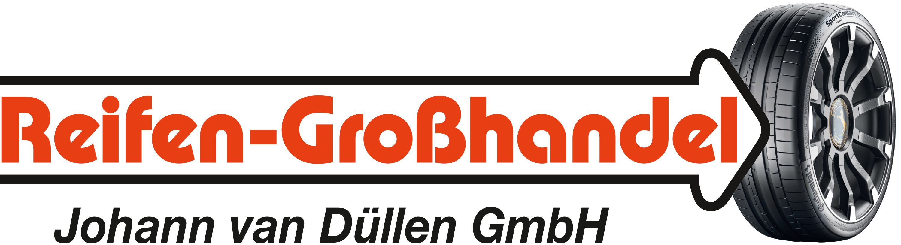 Reifen-Großhandel Johann van Düllen Logo